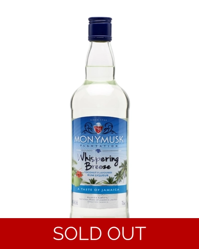 Monymusk Whispering Breeze Coconut Rum Liqueur 70cl